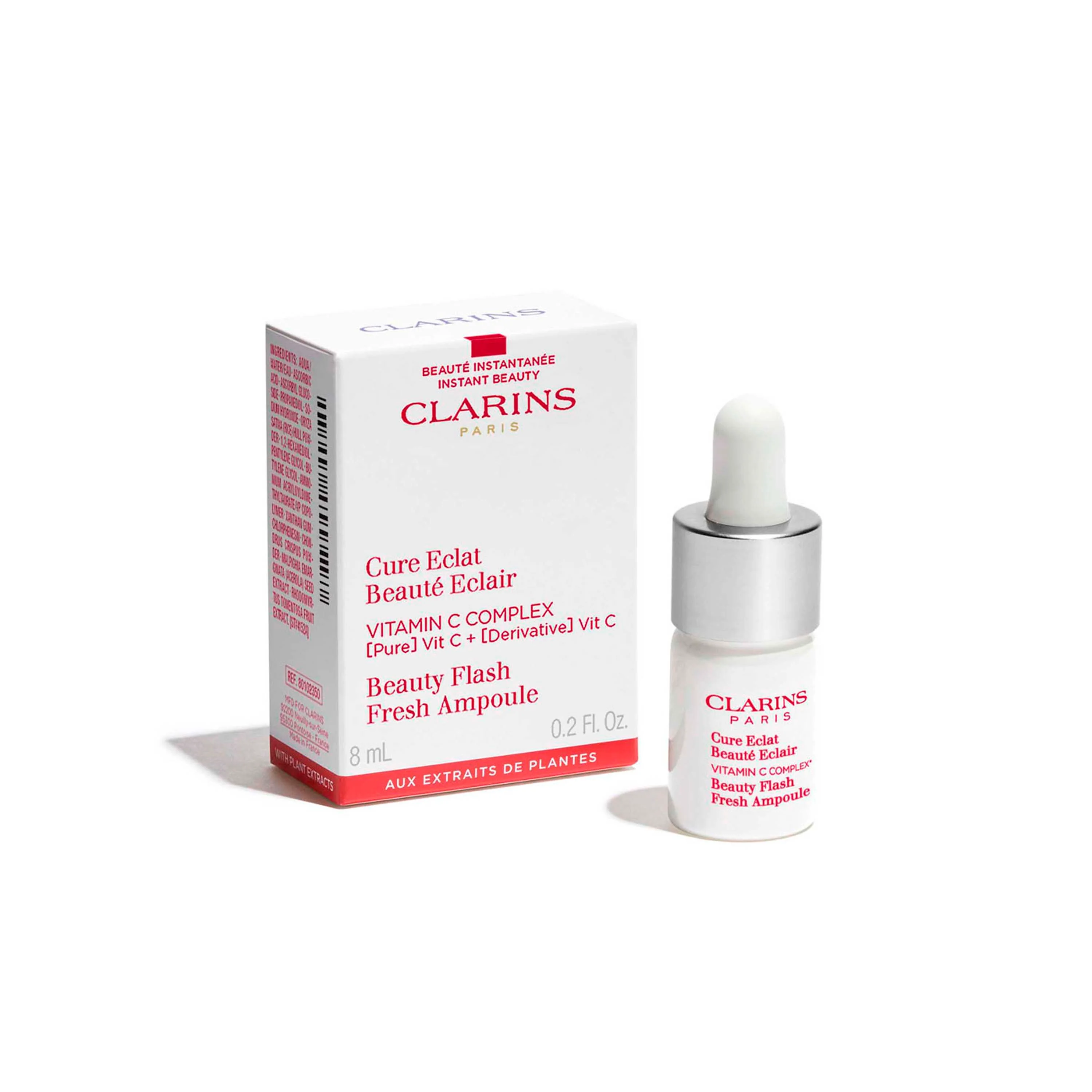 Clarins Cure Eclat Vitamin C Complex Beauty Flash Fresh Ampoule - Image 2