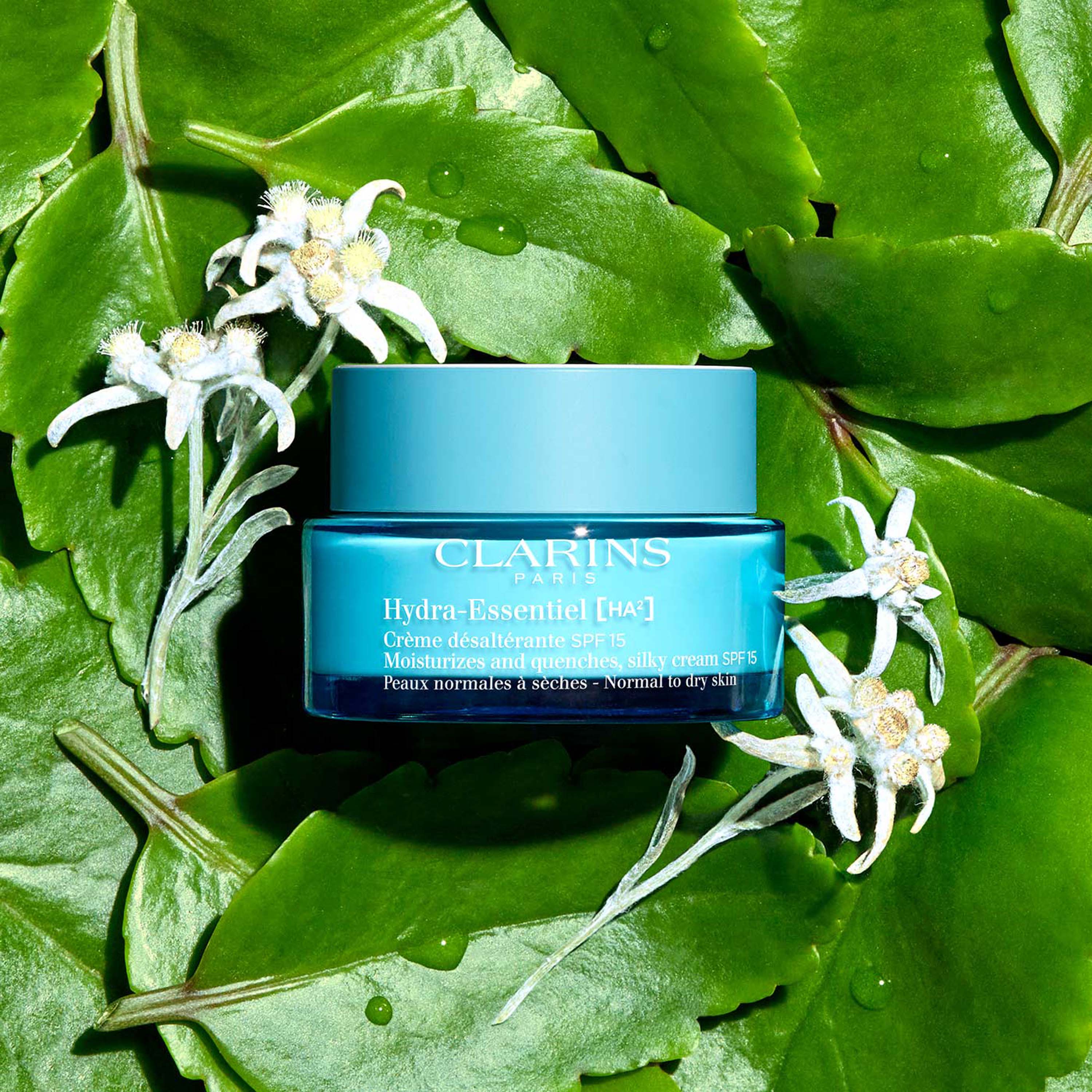 Clarins Hydra-Essentiel [HA²] SPF15 Cream Normal to Dry Skin - Image 6