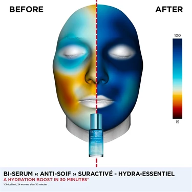 Clarins Hydra-Essentiel  [HA²] Supercharged Bi-phase Serum - Image 5