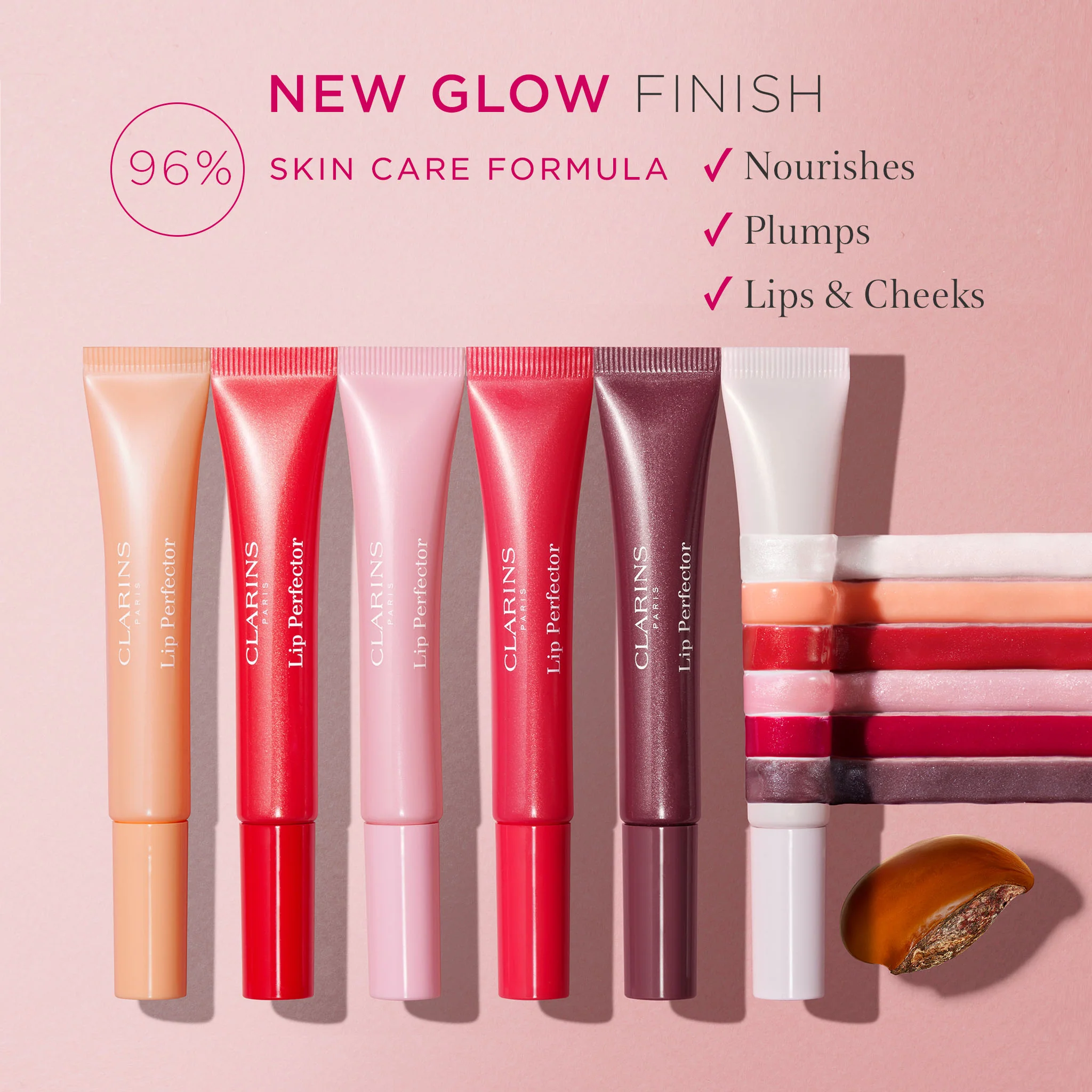 Clarins Lip Perfector 20 Translucent Glow - Image 4