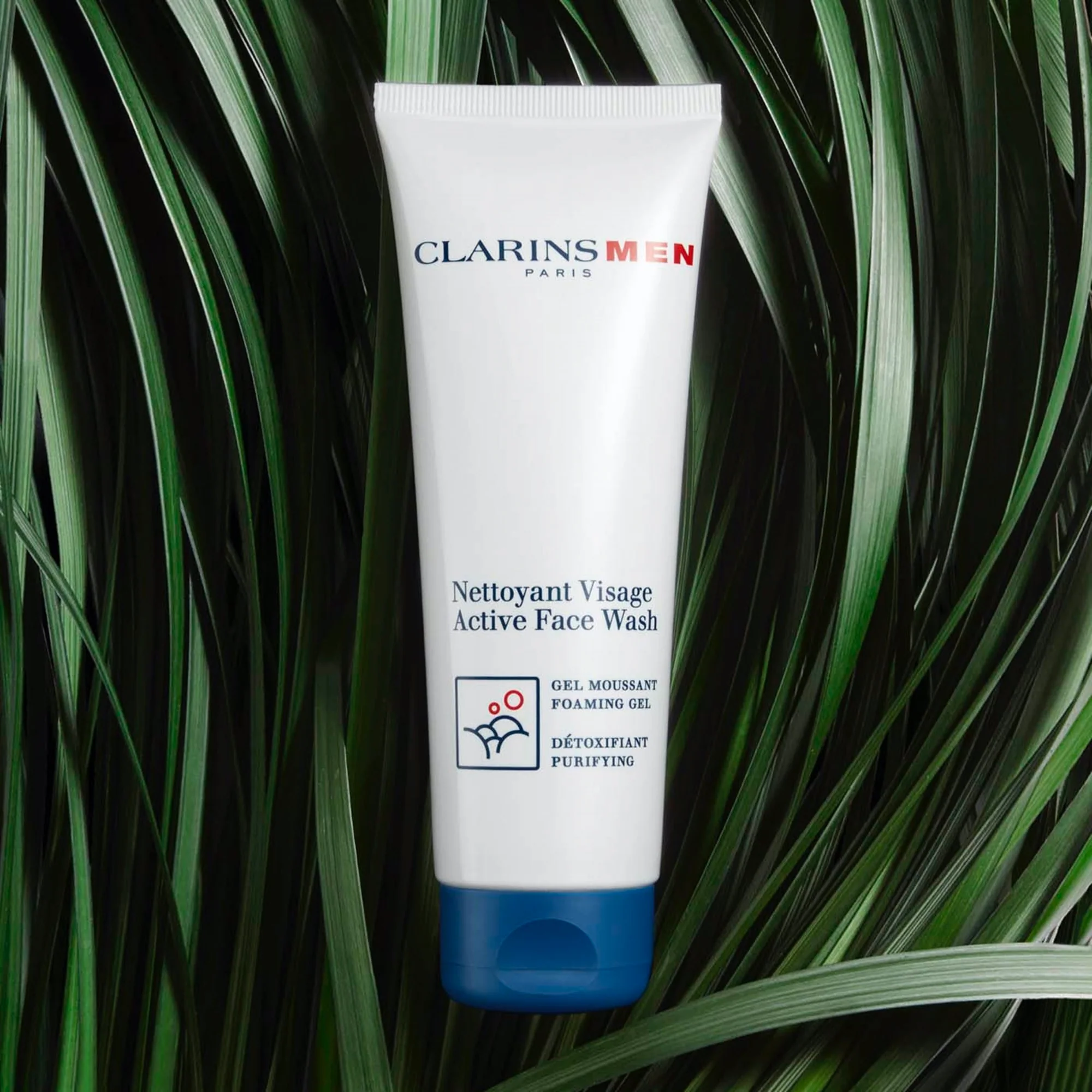 ClarinsMen Active Face Wash Gel - Image 4