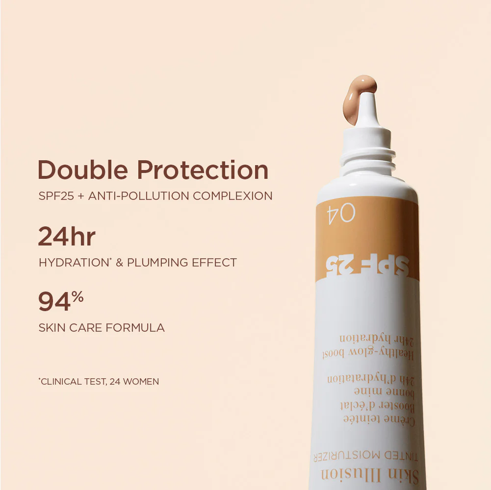 Clarins Skin illusion Tinted Moisturizer Spf25 - Image 4