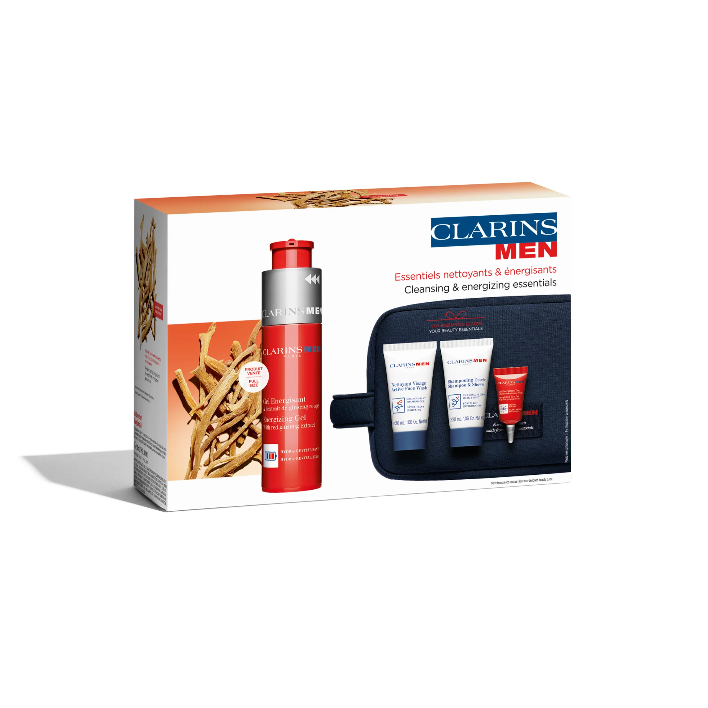ClarinsMen Cleansing & Energizing Gavesæt - Image 3
