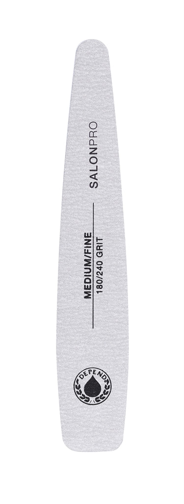 Depend Nail File Salonpro MEDIUM/FINE 180/240 Grit