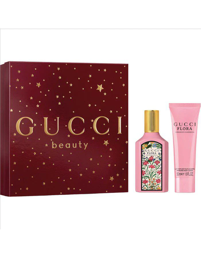 Gucci Flora Gorgeous Gardenia EdP 50 ml + Body Lotion 50 ml Gaveæske