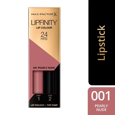 MAX FACTOR Lipfinity 001 Pearly Nude - Image 2
