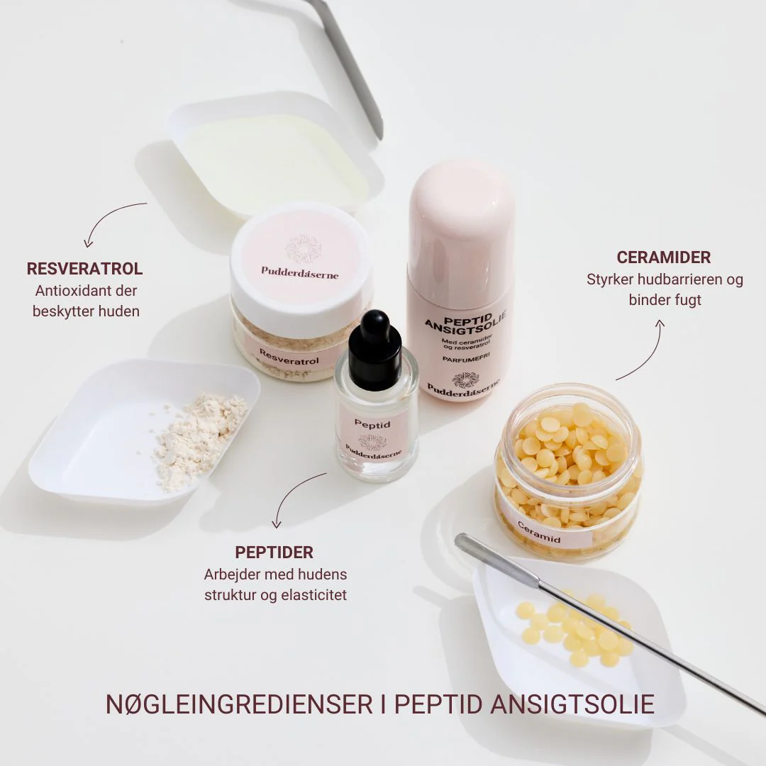 PUDDERDÅSERNE Peptid Ansigtsolie Parfumefri - Image 5